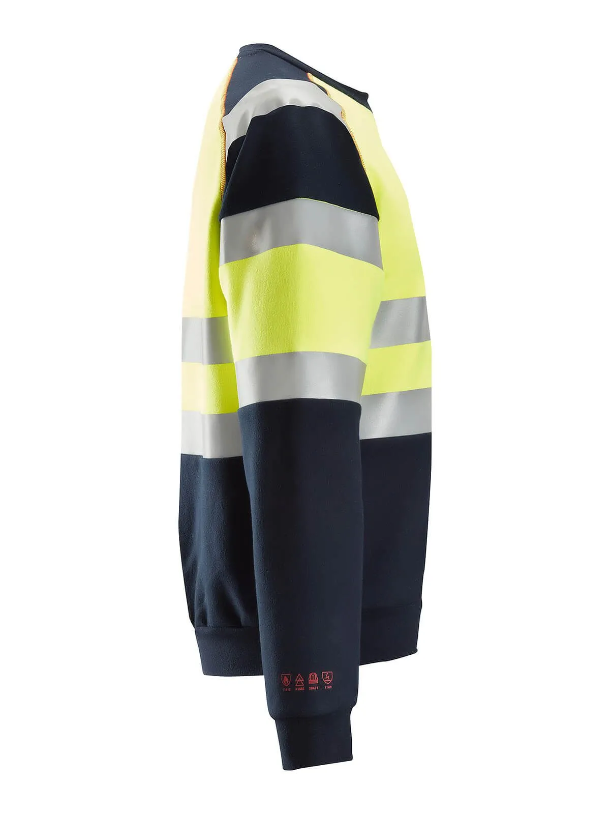 2869&#x20;High&#x20;Vis&#x20;Sweater&#x20;Fireproof&#x20;ProtecWork&#x20;-&#x20;Snickers