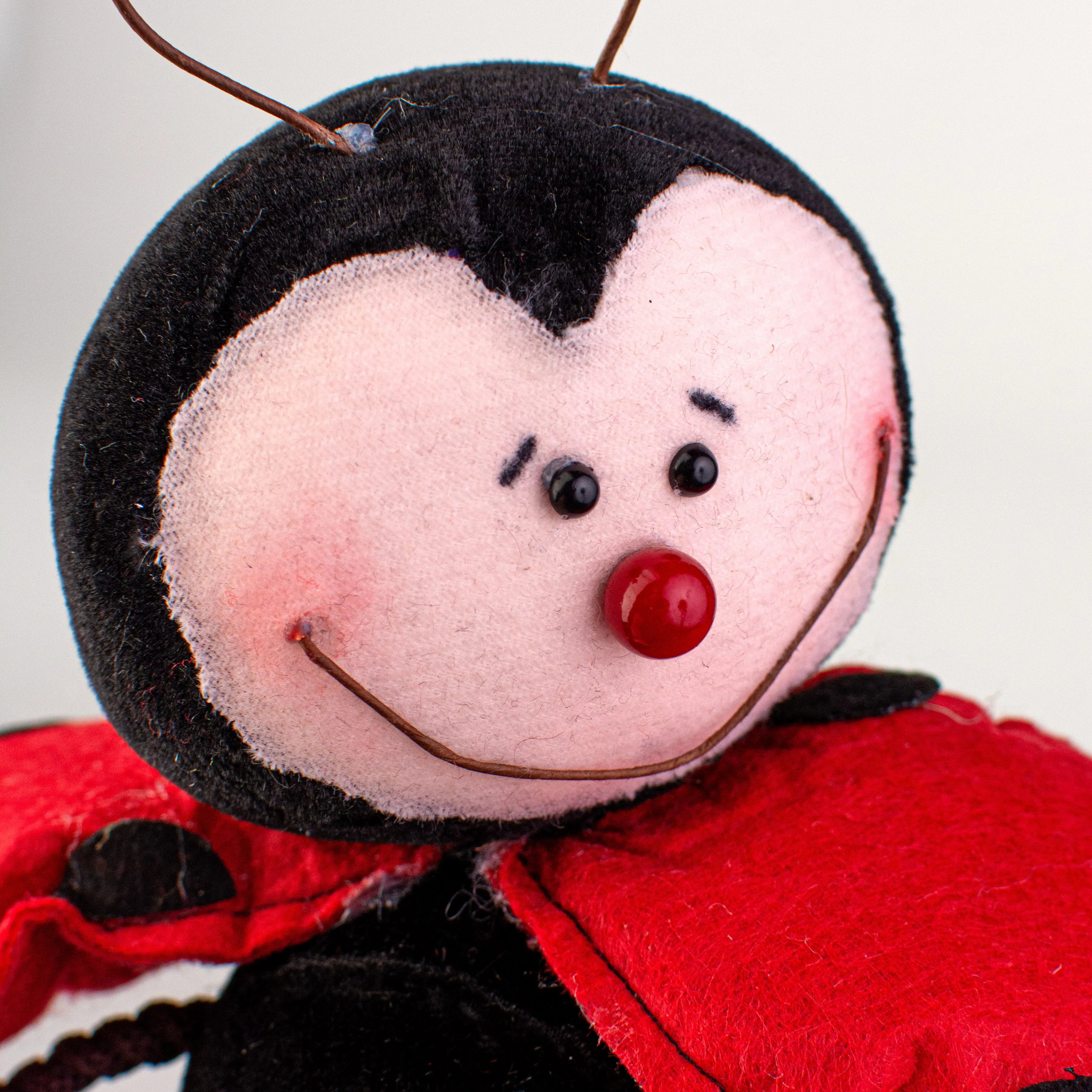 9" Felt Ladybug Ornament