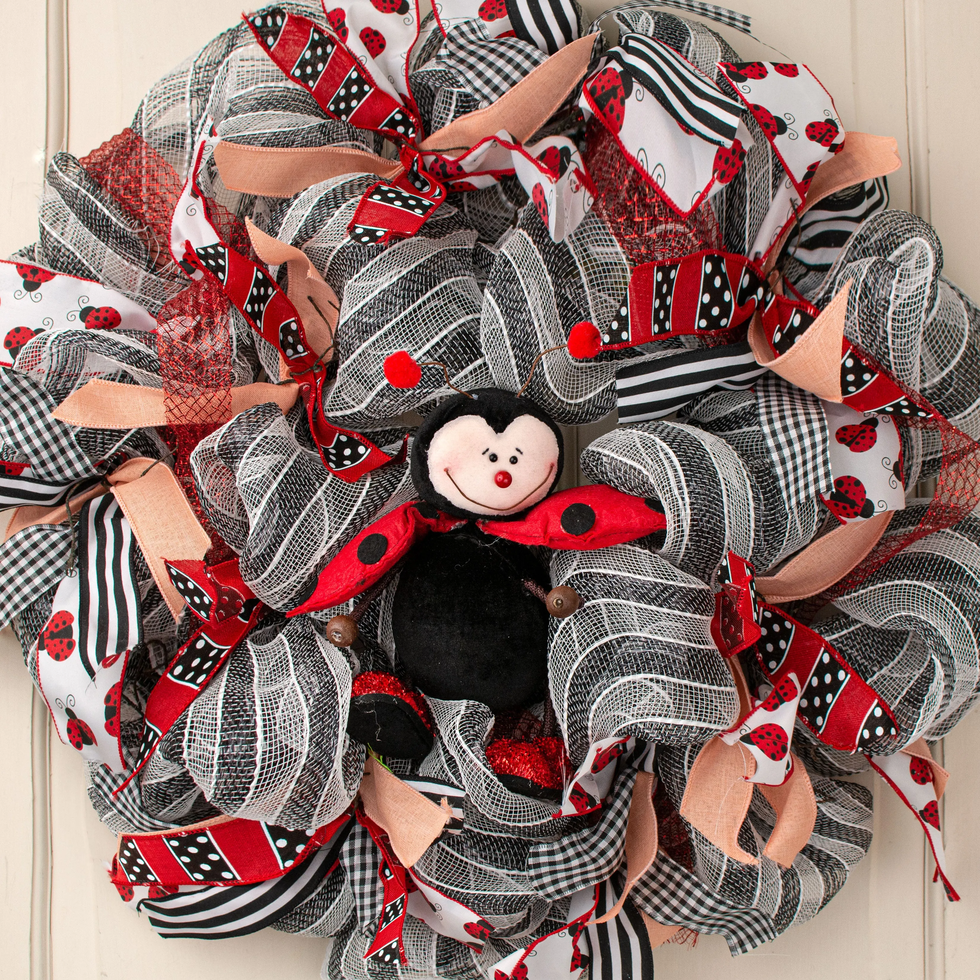 9" Felt Ladybug Ornament