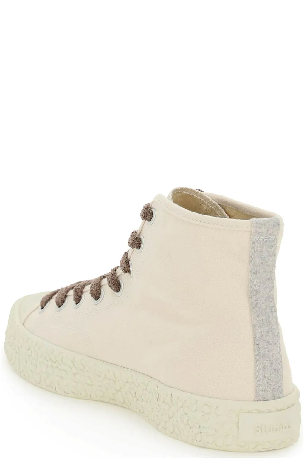 Acne Studios Lace-Up High-Top Sneakers