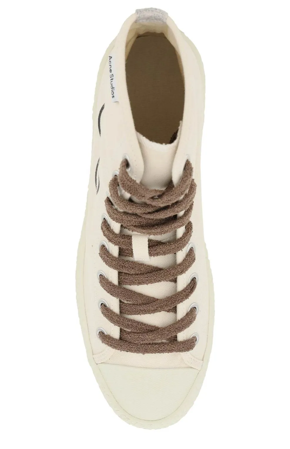 Acne Studios Lace-Up High-Top Sneakers