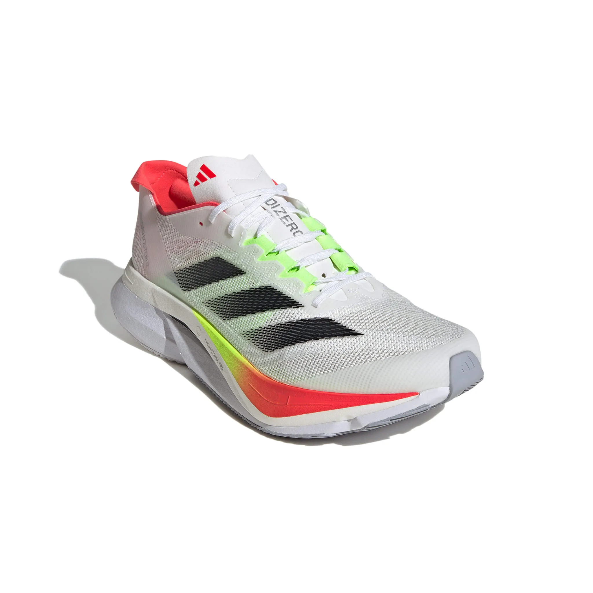 adidas | Men's Adizero Boston 12 Running Shoes - Ftwr White