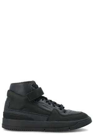 Adidas Originals Logo Embossed Panelled High Top Sneakers