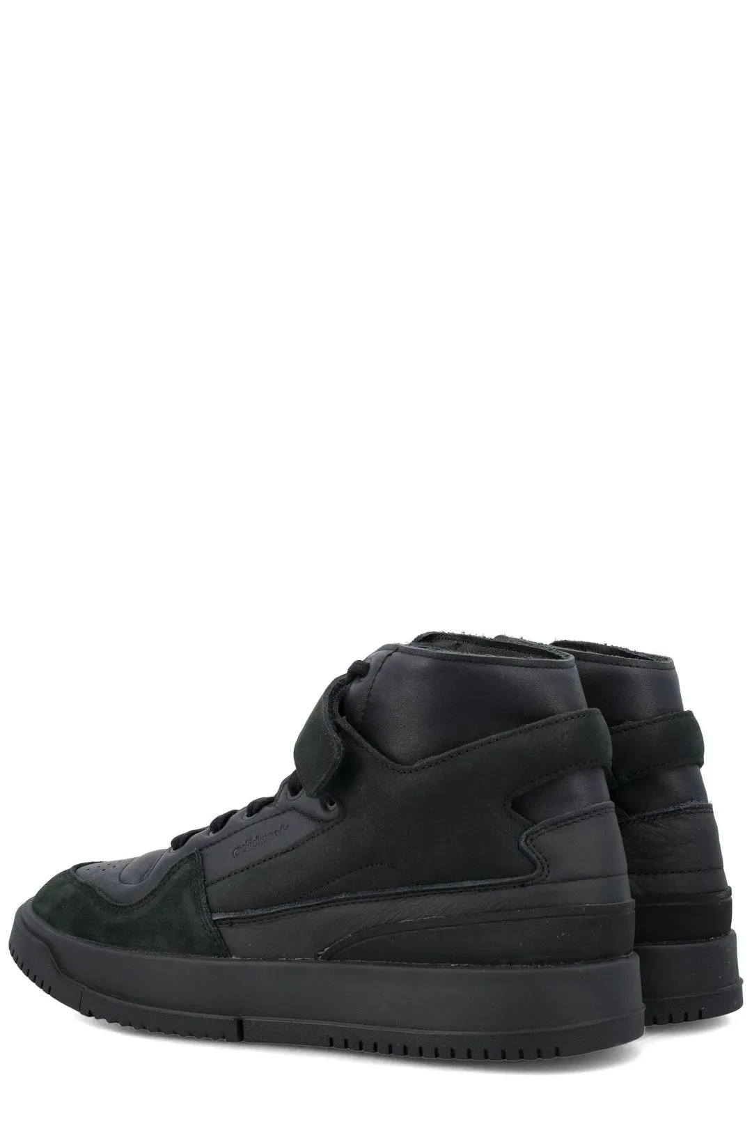 Adidas Originals Logo Embossed Panelled High Top Sneakers