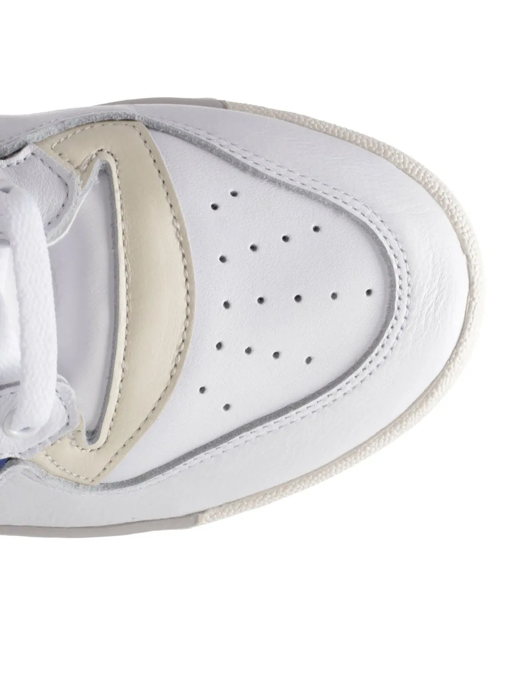 Adidas Rivalry Striped High-Top Sneakers