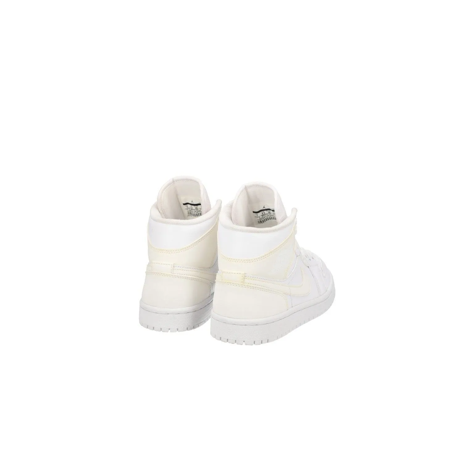 Air Jordan 1 Sneakers Leather White Colour For Kids
