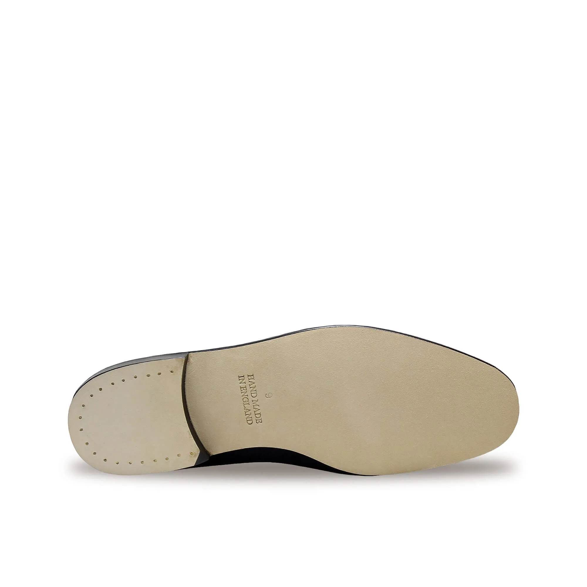 Albert Black Velvet House Slipper