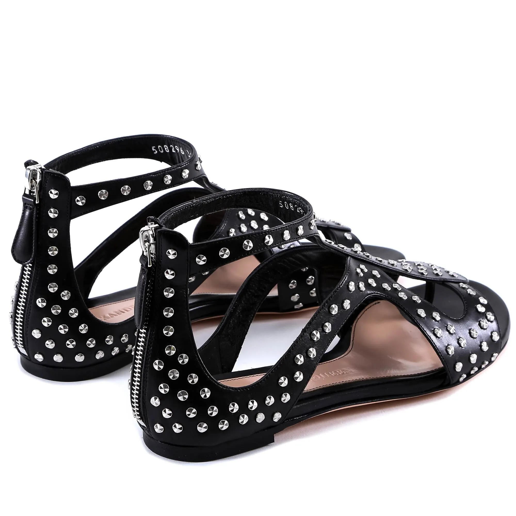 Alexander McQueen Studded Gladiator Sandals