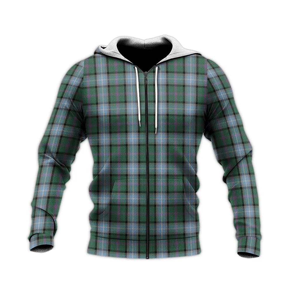 Alexander of Menstry Hunting Tartan Knitted Hoodie
