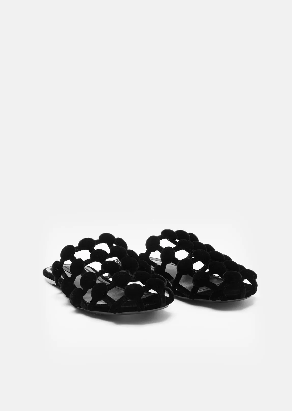 Amelia Velvet Slippers