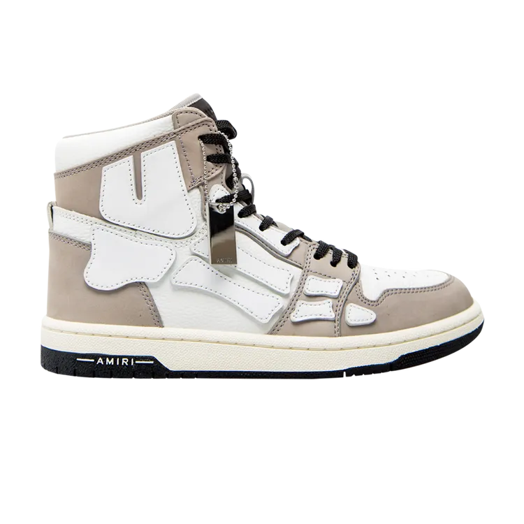 Amiri Skeleton High 'Slate Grey' Sneakers, Gray