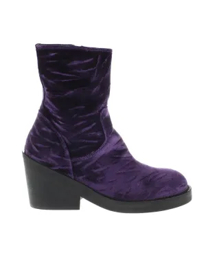 Ann Demeulemeester Velvet Boots