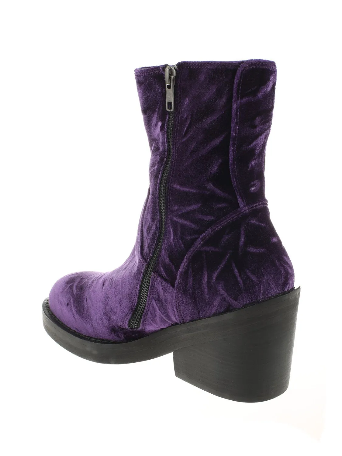 Ann Demeulemeester Velvet Boots