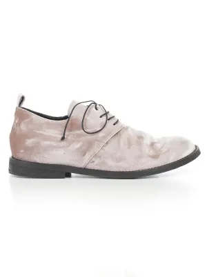 Ann Demeulemeester Velvet Lace-up Shoes