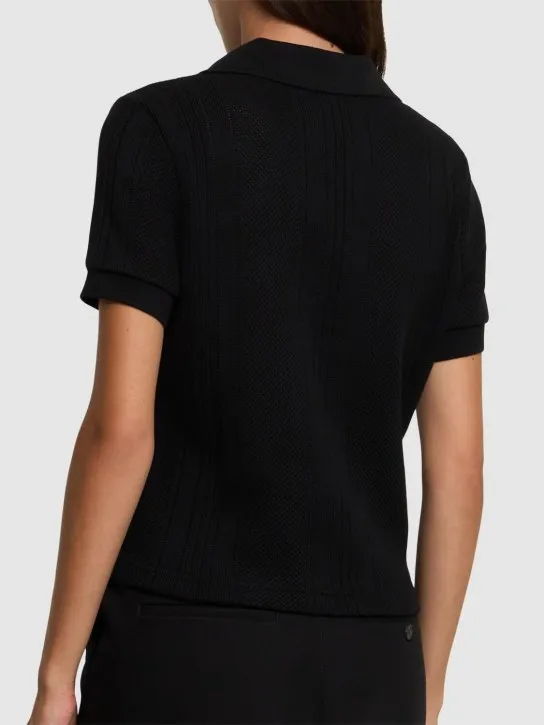 A.P.C.   Ophelia cotton polo top 