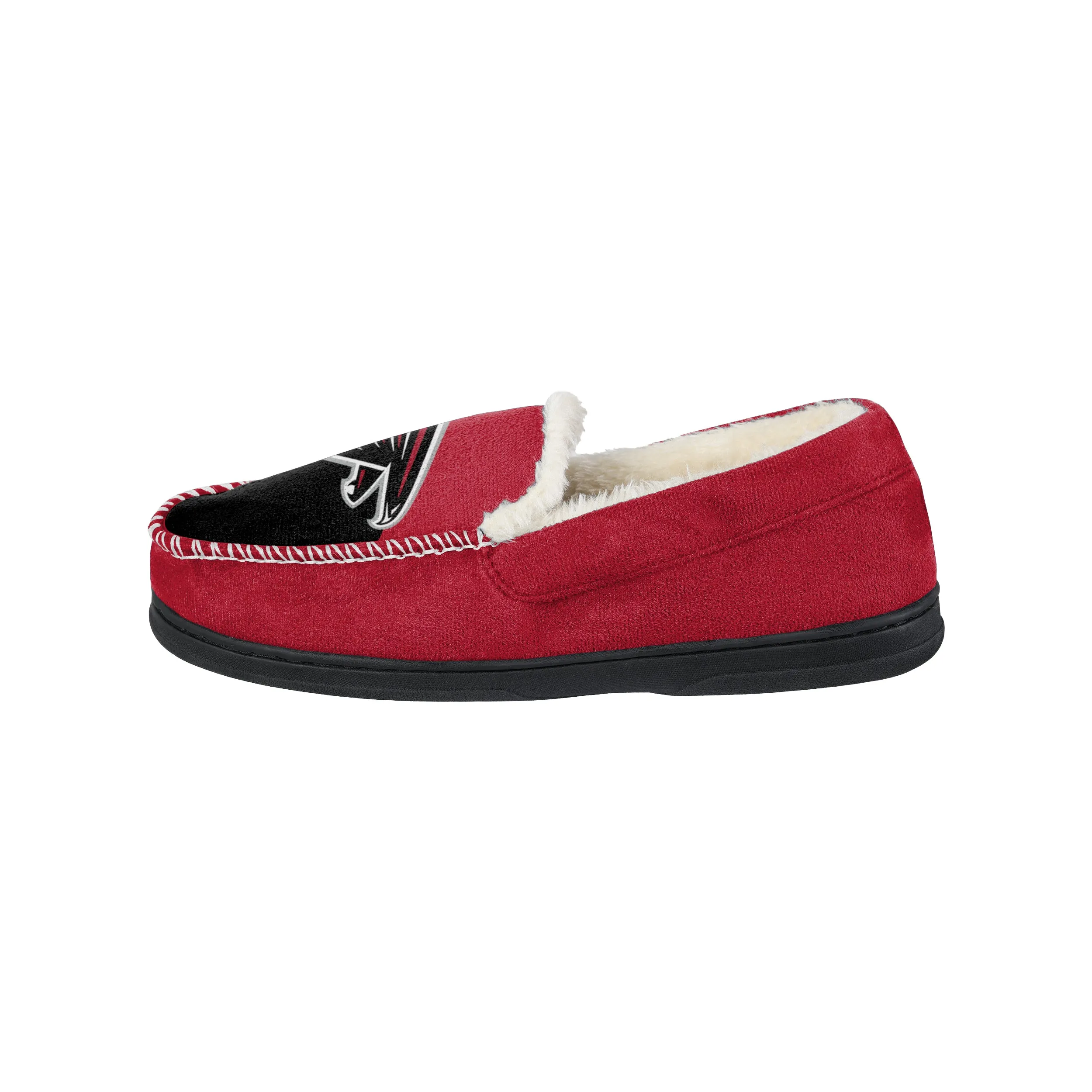 ATLANTA FALCONS MEN'S COLOR BLOCK MOCCASINS