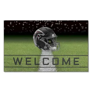 Atlanta Falcons Rubber Door Mat - 18in. x 30in.