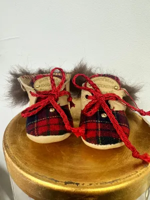Baby Bison Trimmed ￼Moccasins