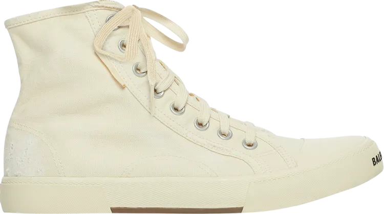 Balenciaga Paris High Destroyed Sneakers - White