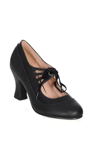 Bertie Heels in Black by Banned Apparel