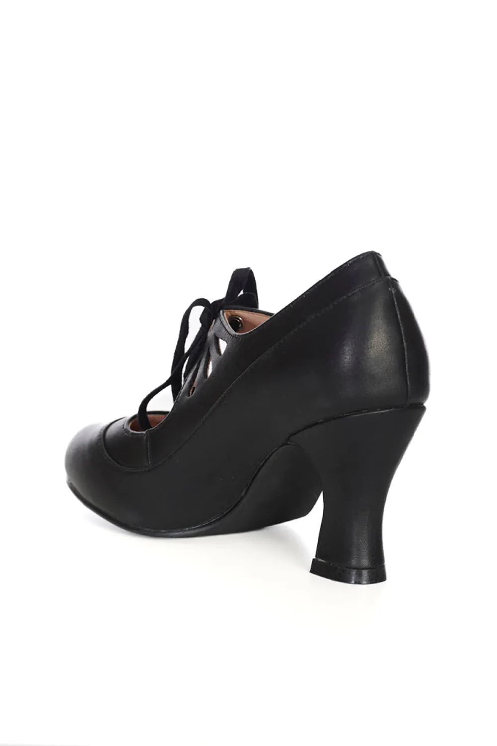 Bertie Heels in Black by Banned Apparel