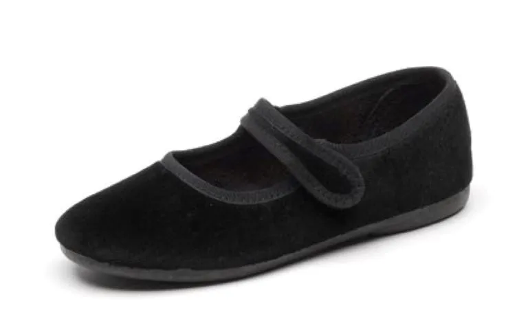 Black Velvet Mary Jane (500075.01)