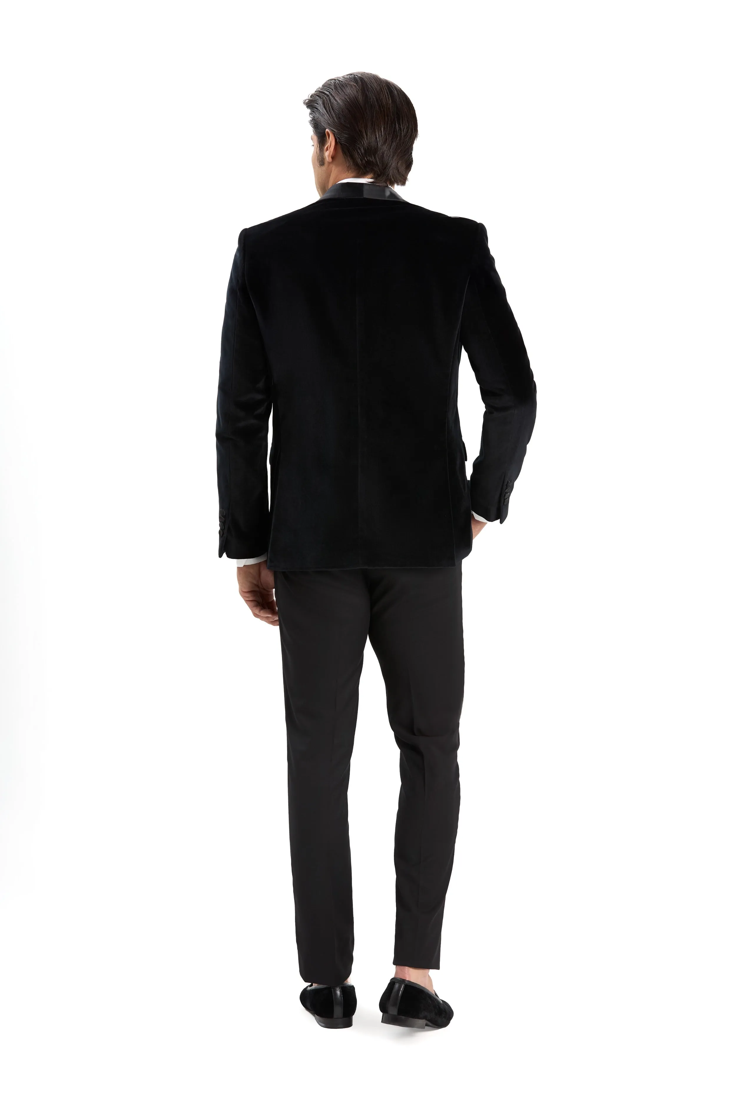 Black Velvet Shawl Lapel Tuxedo