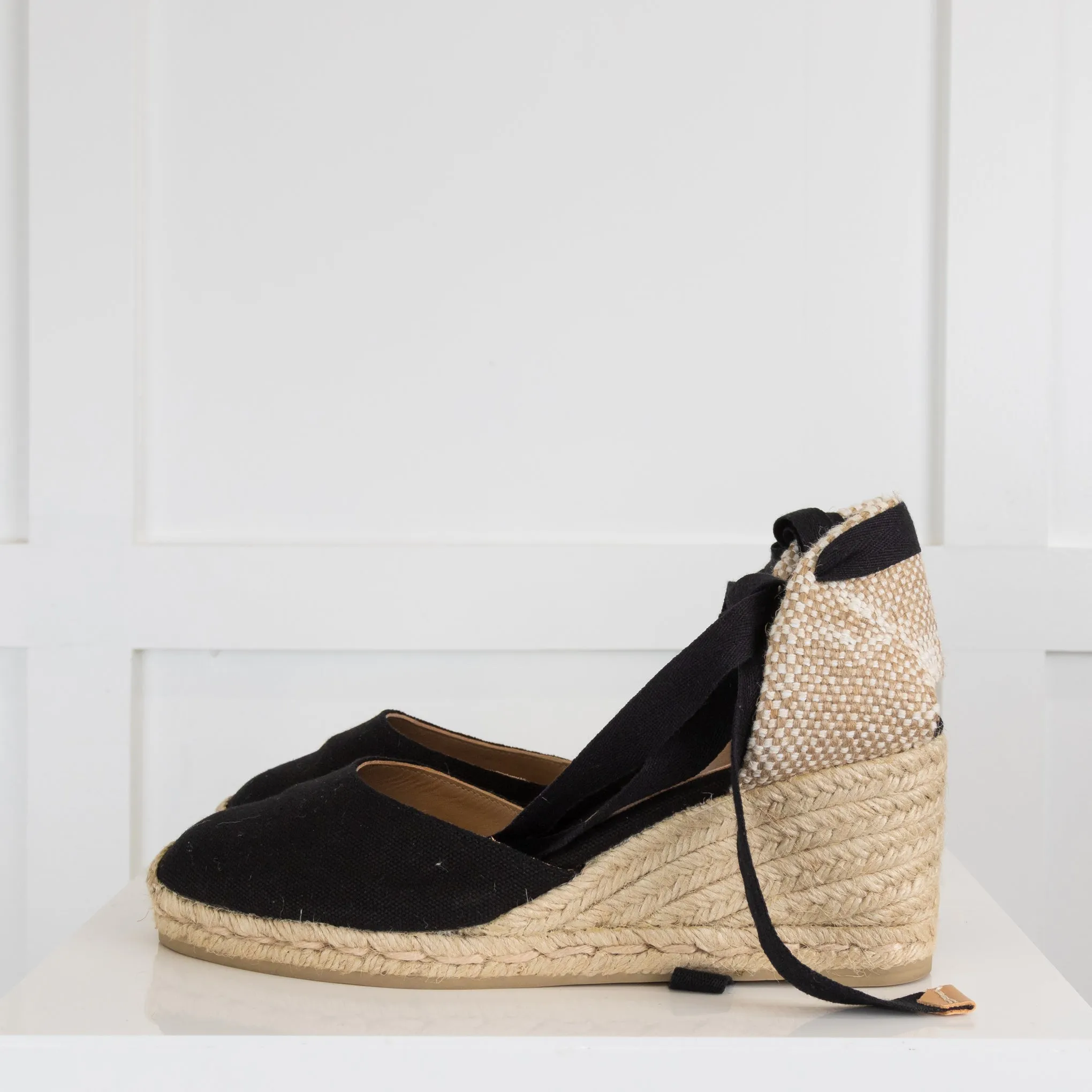 Castaner Black Espadrilles