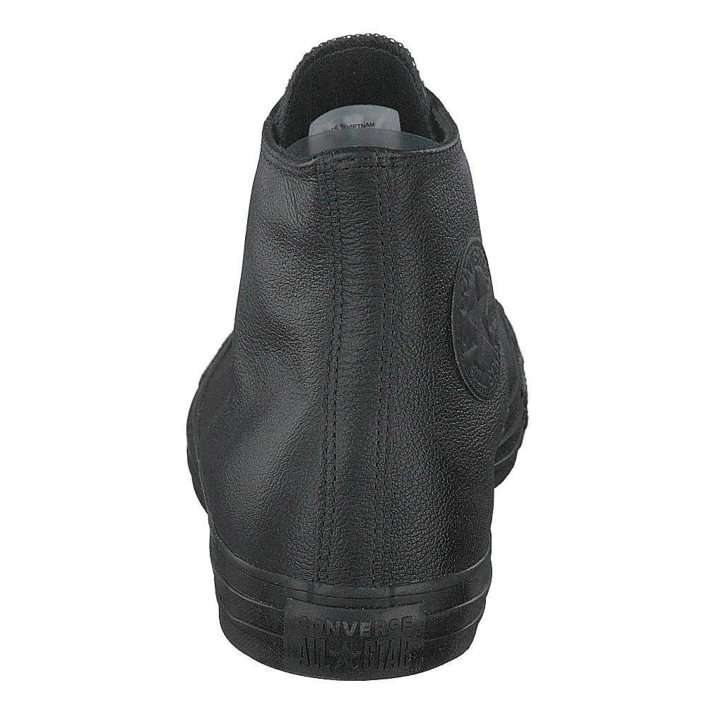 Chuck Taylor Black Mono Leathe Black