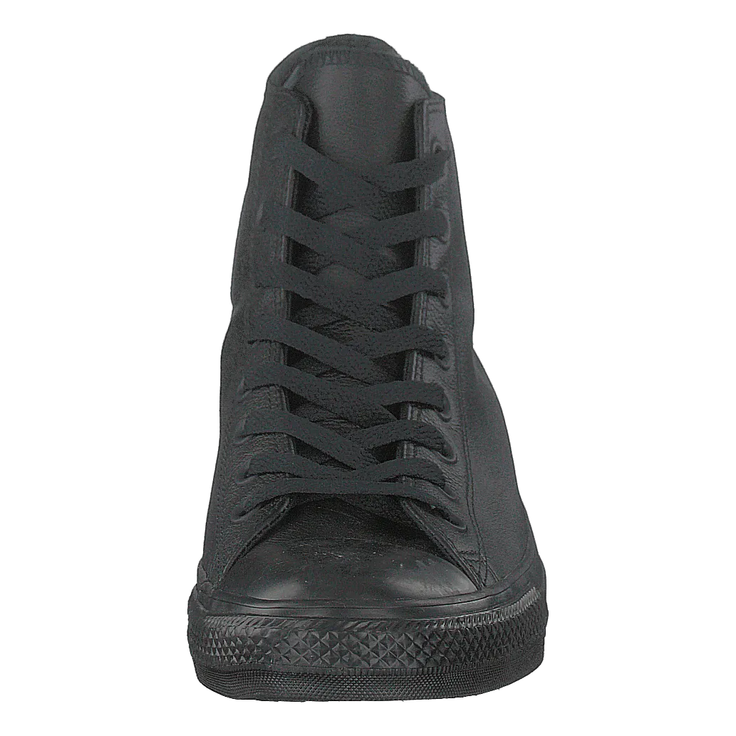 Chuck Taylor Black Mono Leathe Black