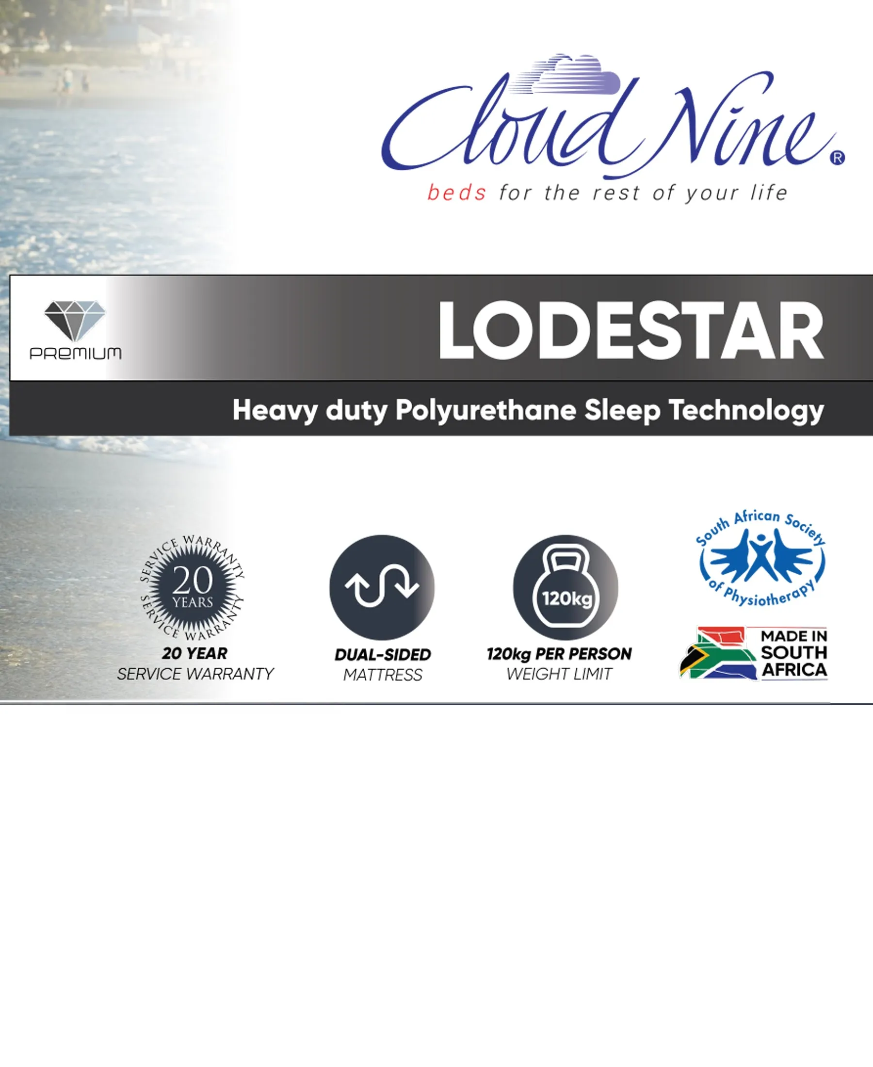 Cloud Nine Lodestar Double Bed