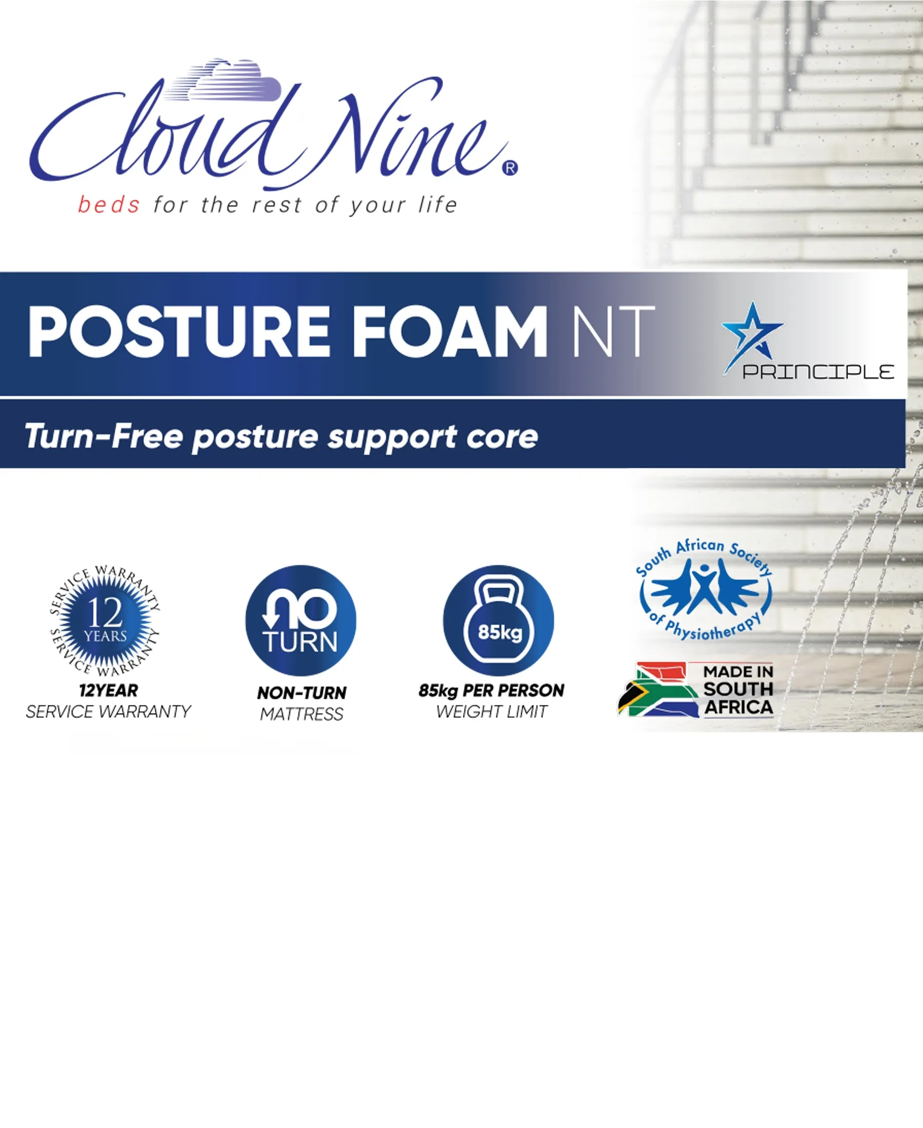 Cloud Nine Posture Foam NT Double Bed