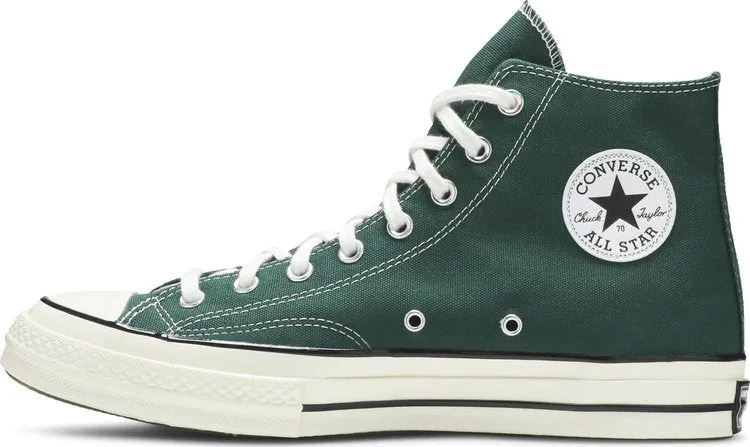Converse Chuck 70 High Midnight Clover Sneakers, Green