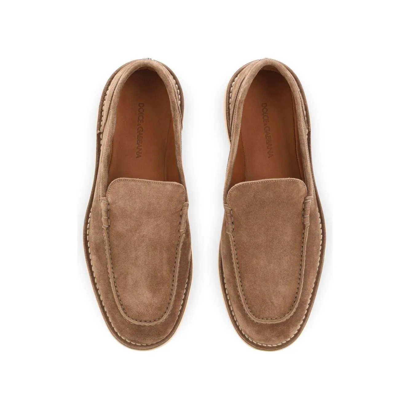 Dolce & Gabbana Flat shoes Beige