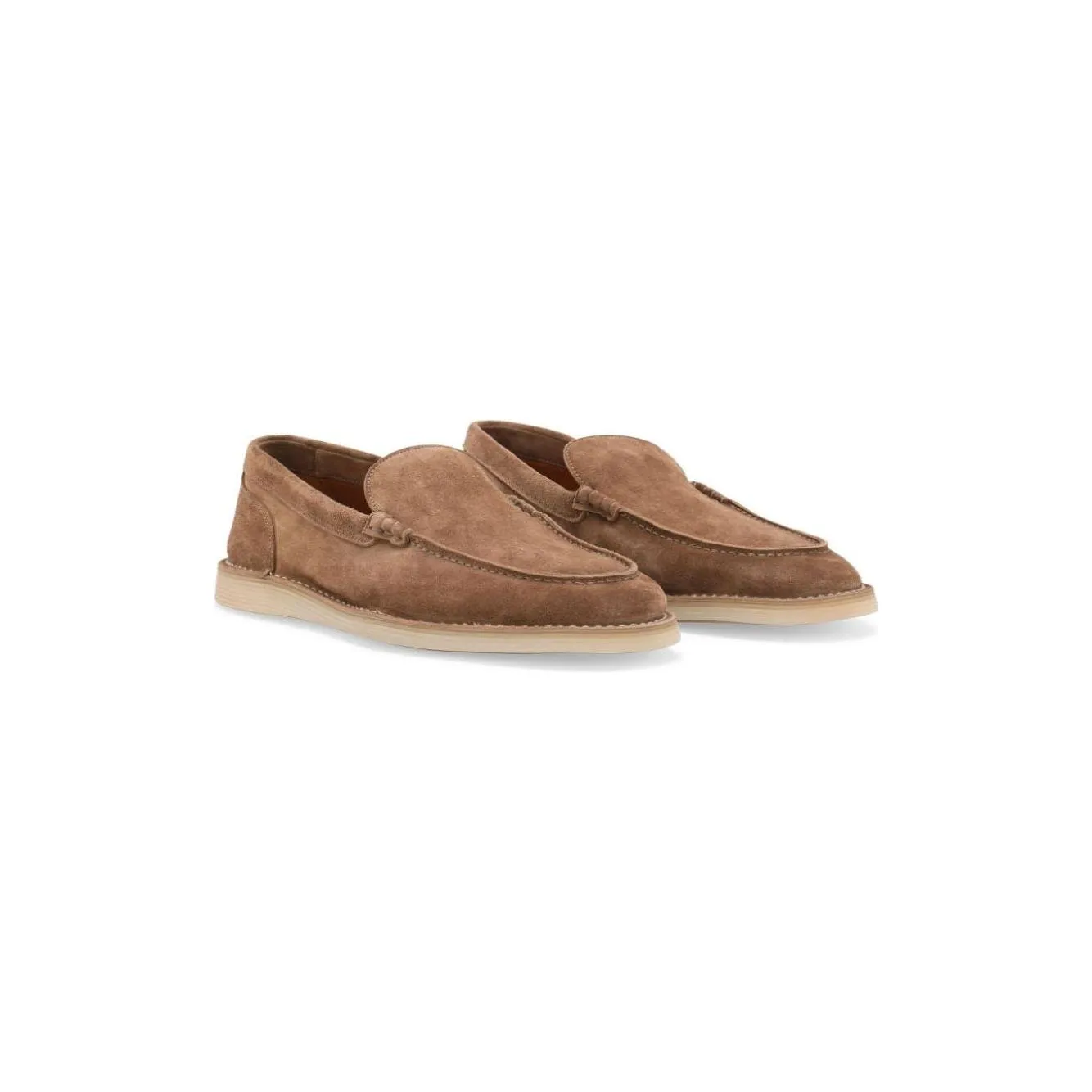 Dolce & Gabbana Flat shoes Beige