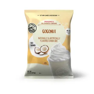 Dragonfly Coconut Blended Crème Beverage Mix - 5 x 3.5lb Bags