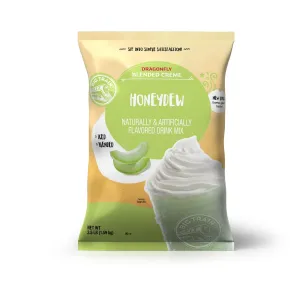 Dragonfly Honeydew Blended Crème Beverage Mix - 5 x 3.5lb Bags
