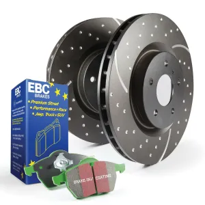 EBC Brakes S10KR1371 S10 Kits Greenstuff 2000 and GD Rotors