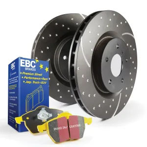 EBC Brakes S5KF1579 S5 Kits Yellowstuff And GD Rotors
