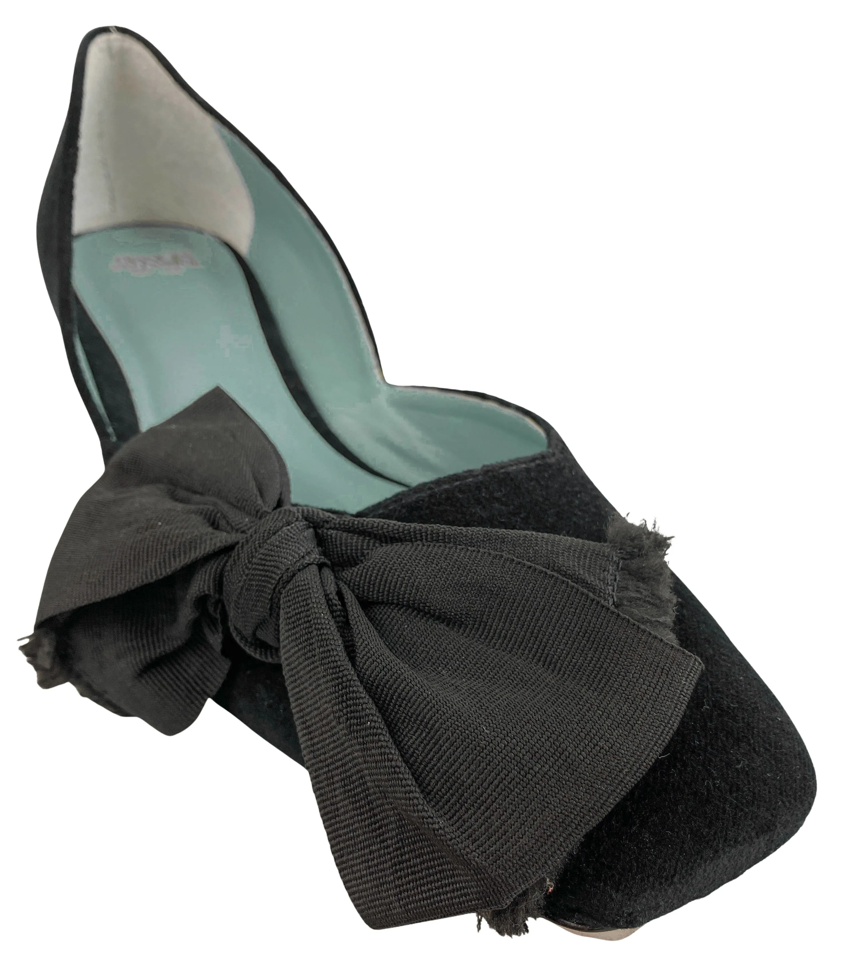 Francis Valentine McCall Grace Bow Heels in Black