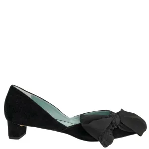 Francis Valentine McCall Grace Bow Heels in Black