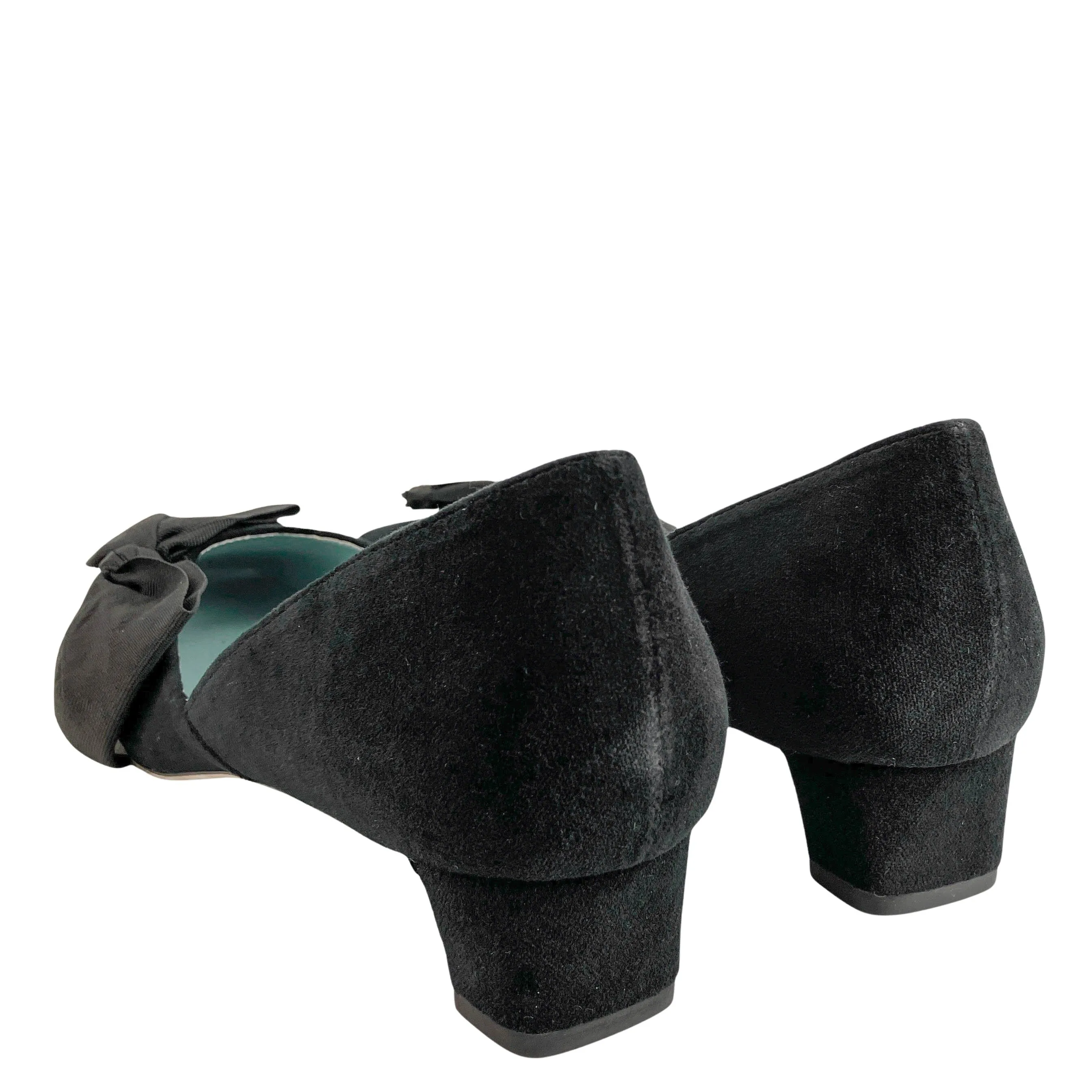 Francis Valentine McCall Grace Bow Heels in Black