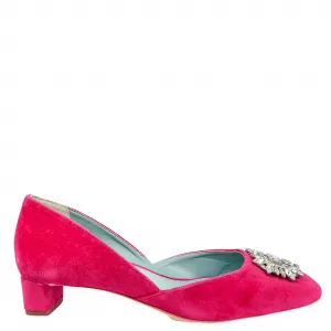Francis Valentine McCall Valevet Heels in Pink