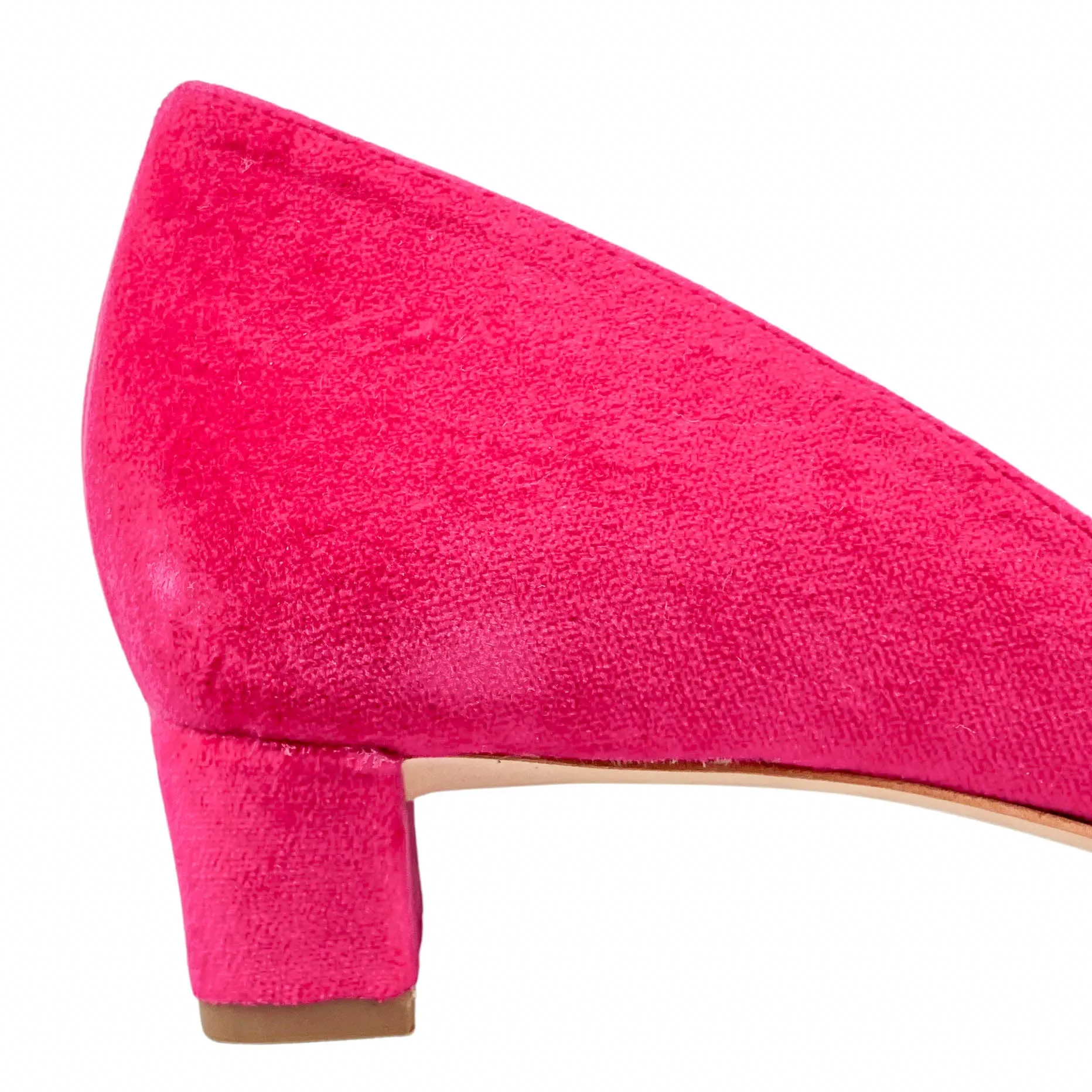 Francis Valentine McCall Valevet Heels in Pink