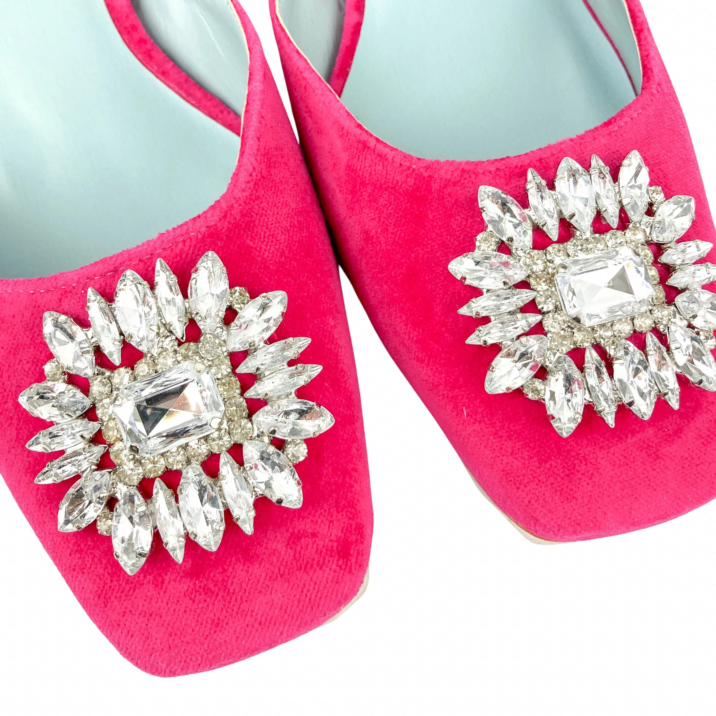 Francis Valentine McCall Valevet Heels in Pink