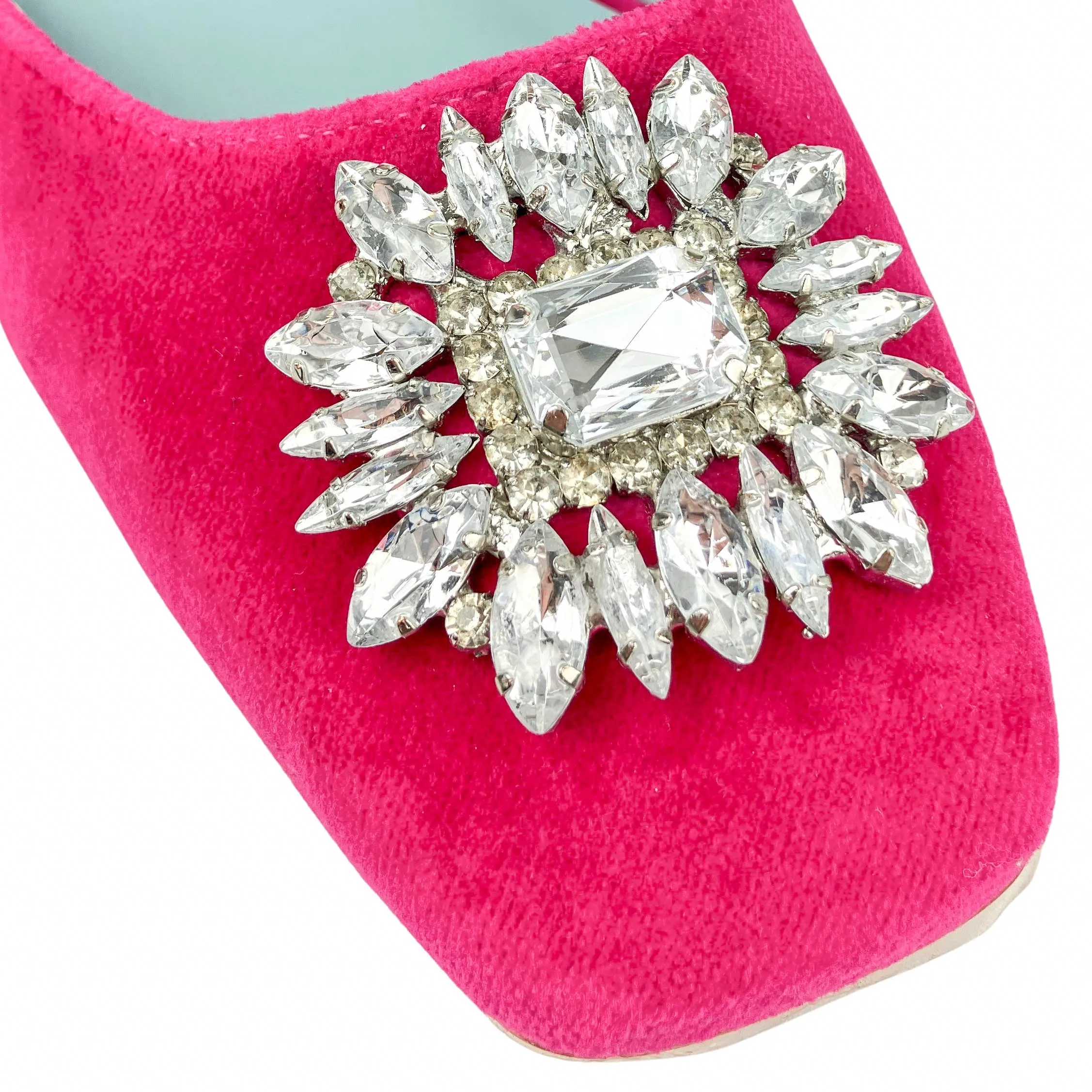 Francis Valentine McCall Valevet Heels in Pink