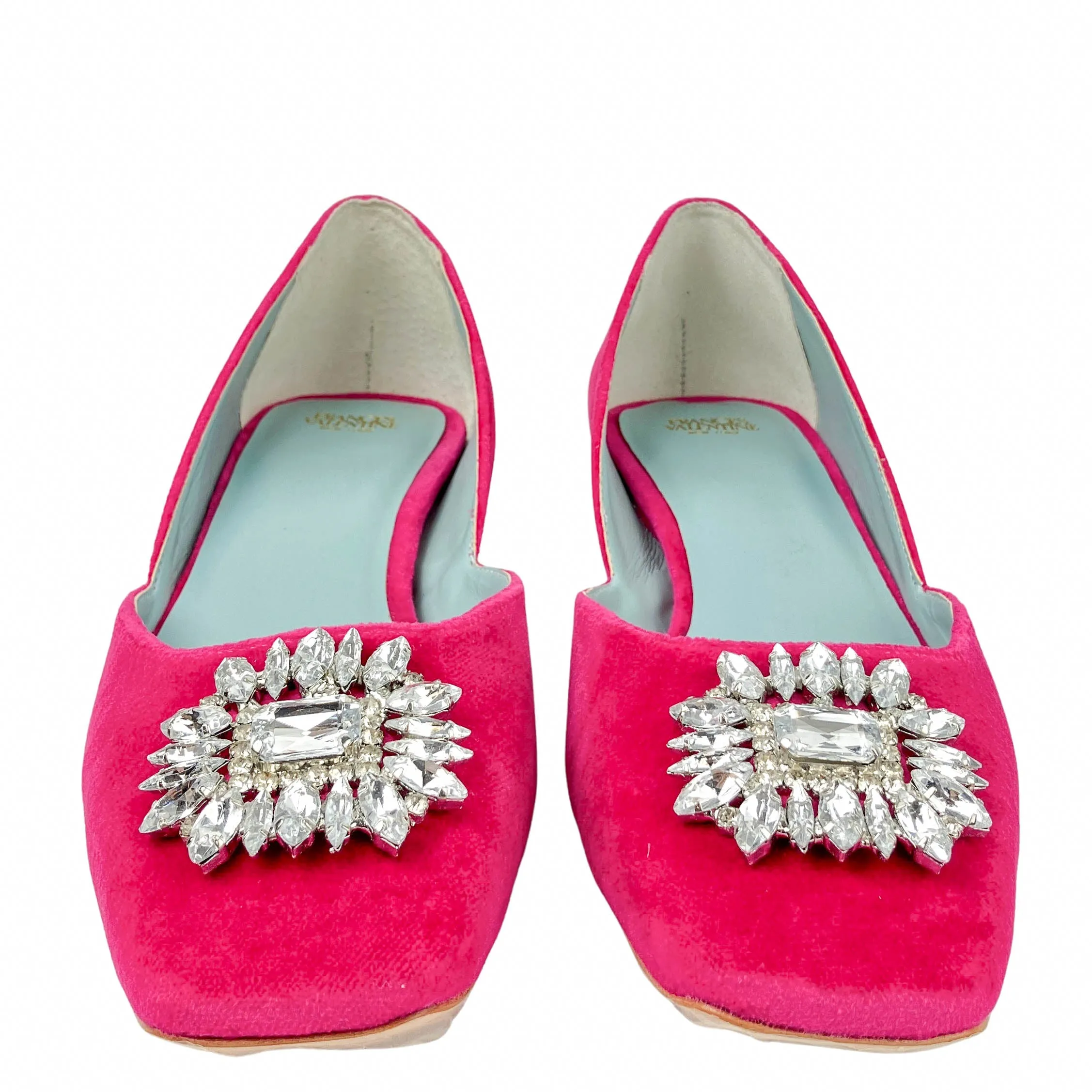Francis Valentine McCall Valevet Heels in Pink