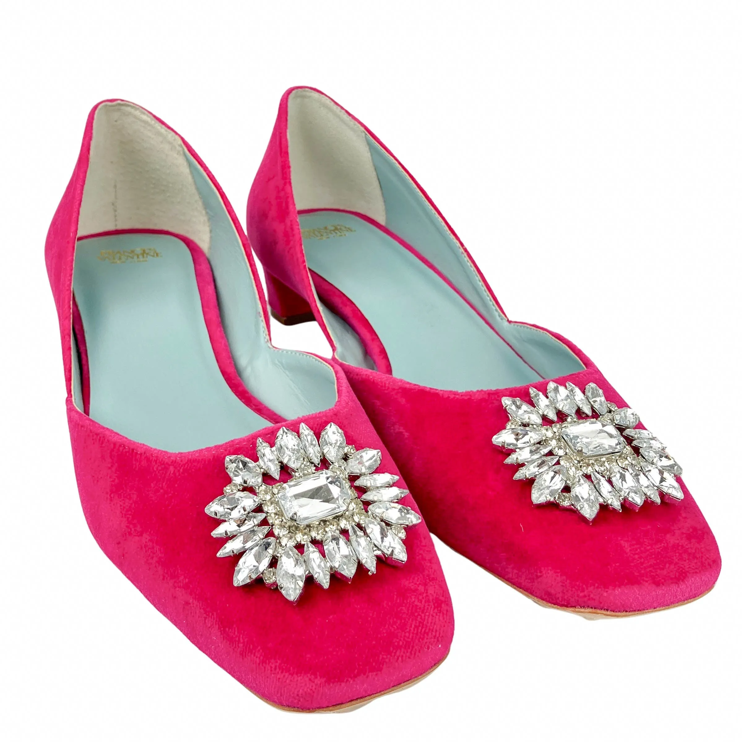 Francis Valentine McCall Valevet Heels in Pink