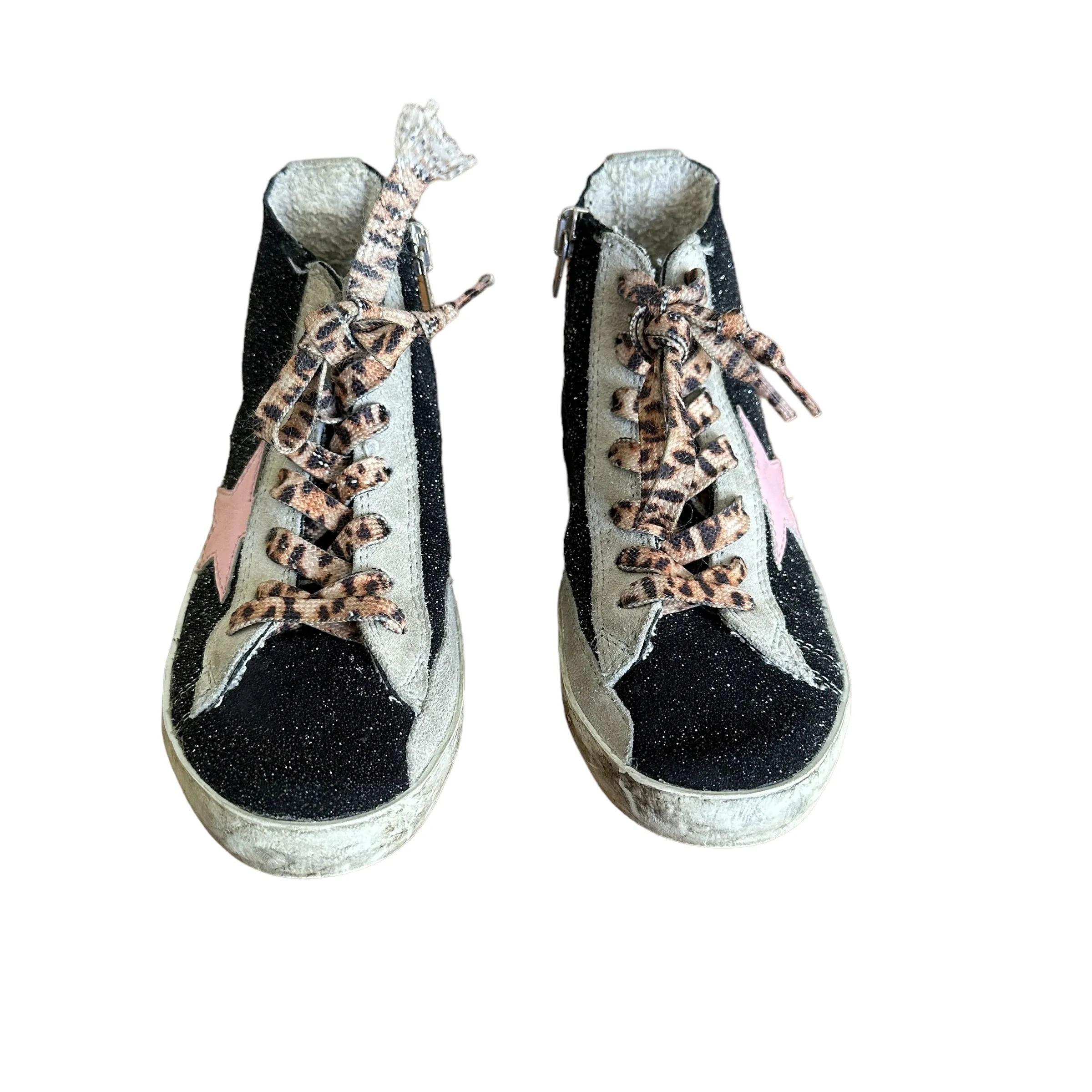 Glitters High-Top Sneakers - 28