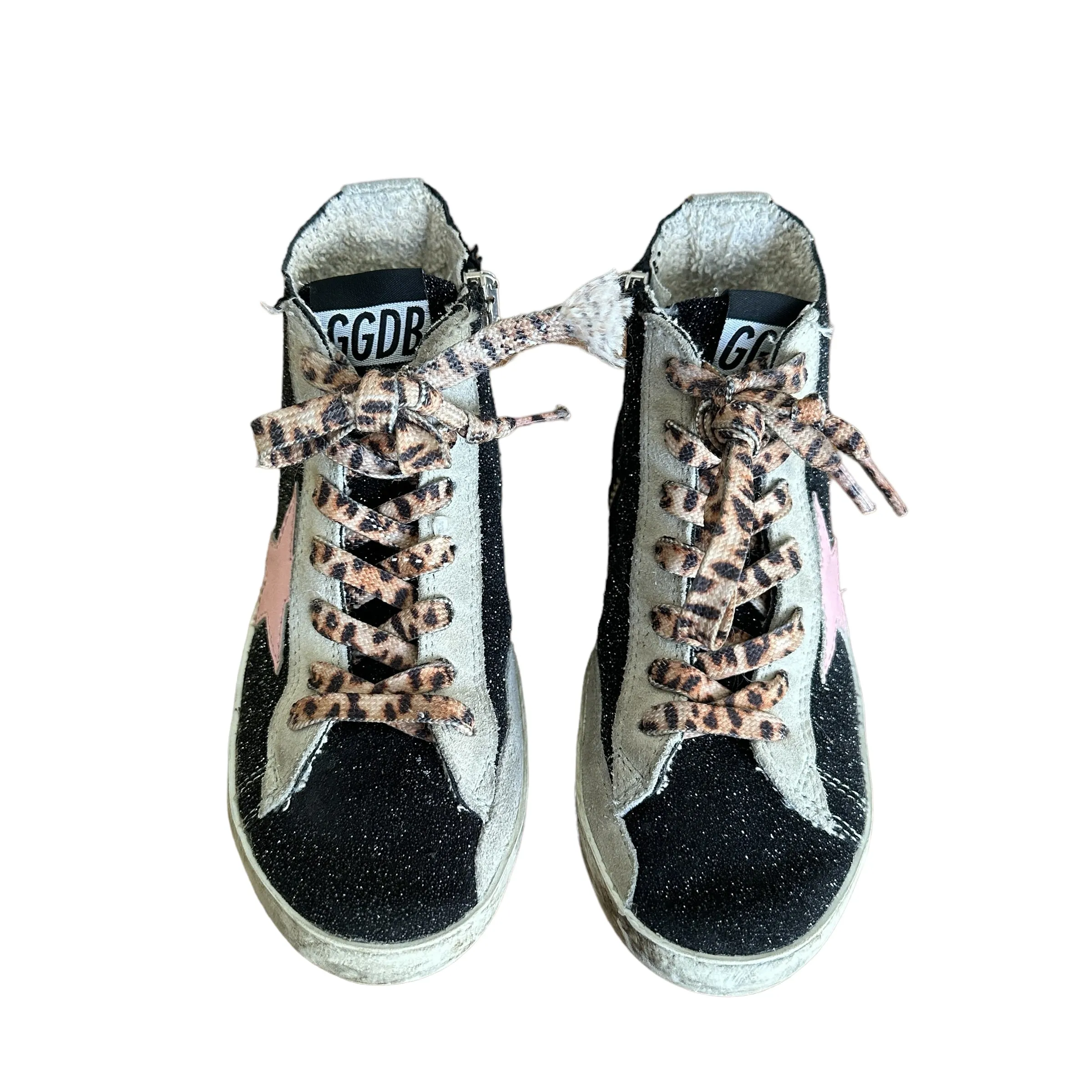 Glitters High-Top Sneakers - 28